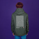 Circuit de Monaco Artwork Oversize Hoodie