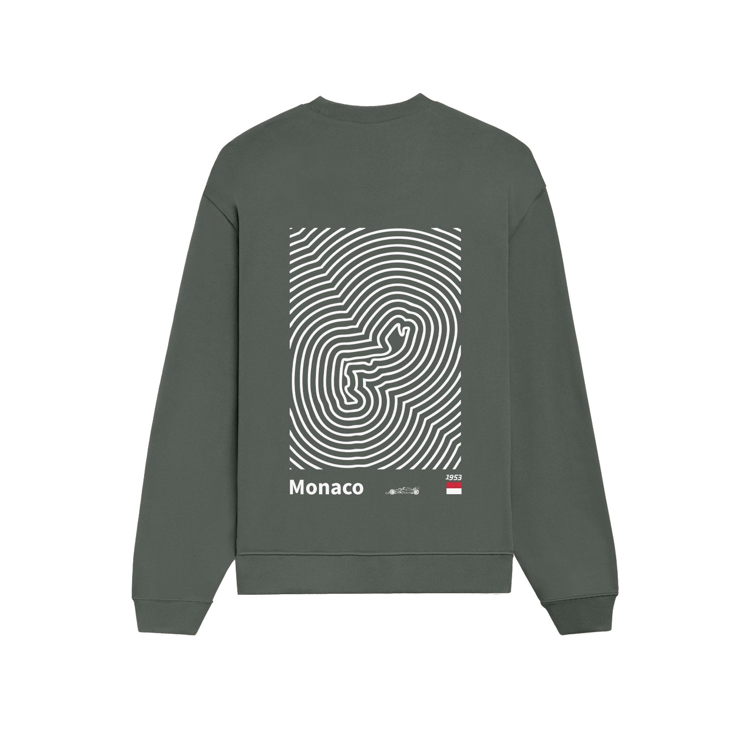 Circuit de Monaco Artwork Oversize Sweatshirt