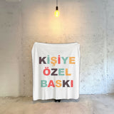 Kişiye Özel Polar Battaniye