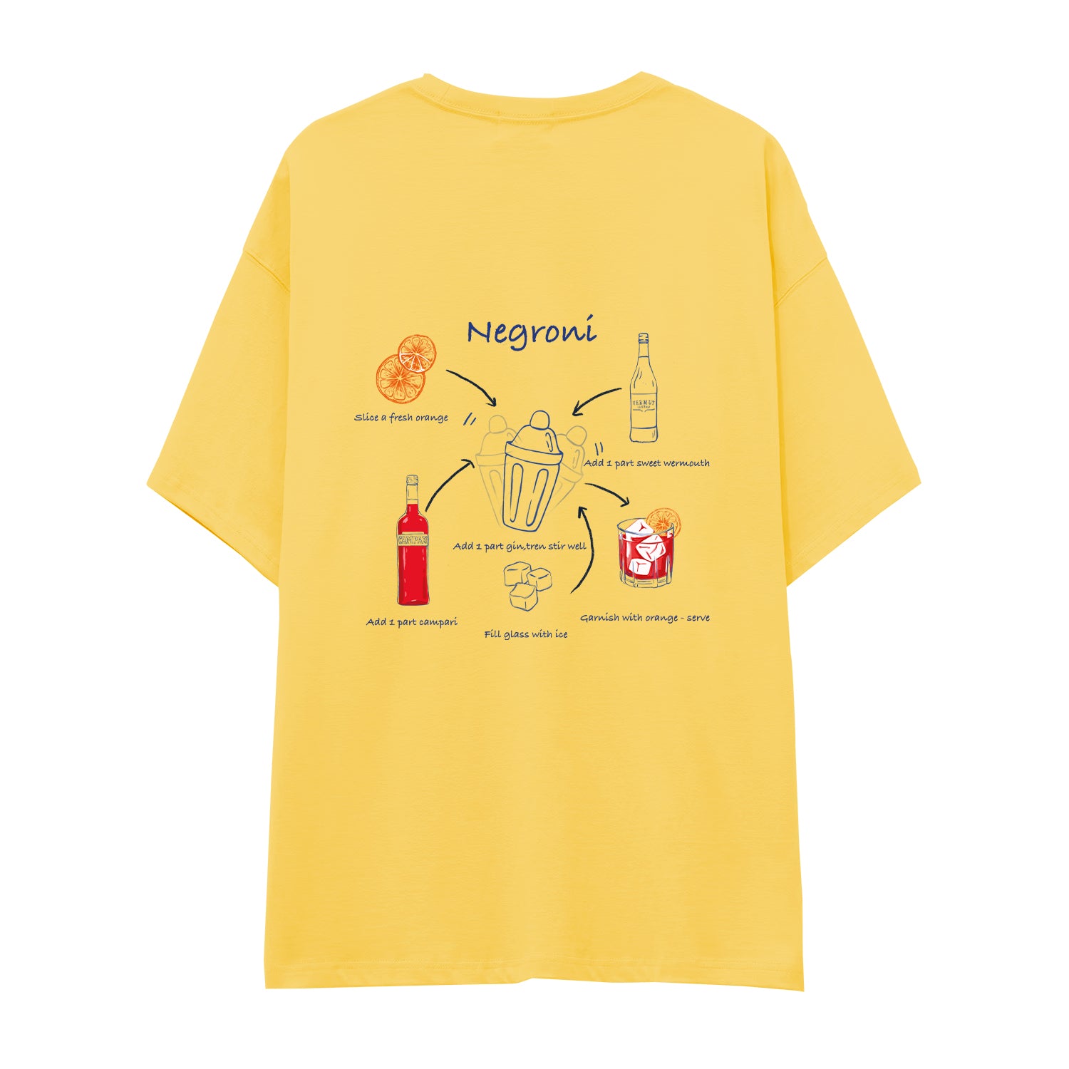 Negroni Oversize Tişört