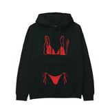 Red Bikini Hoodie