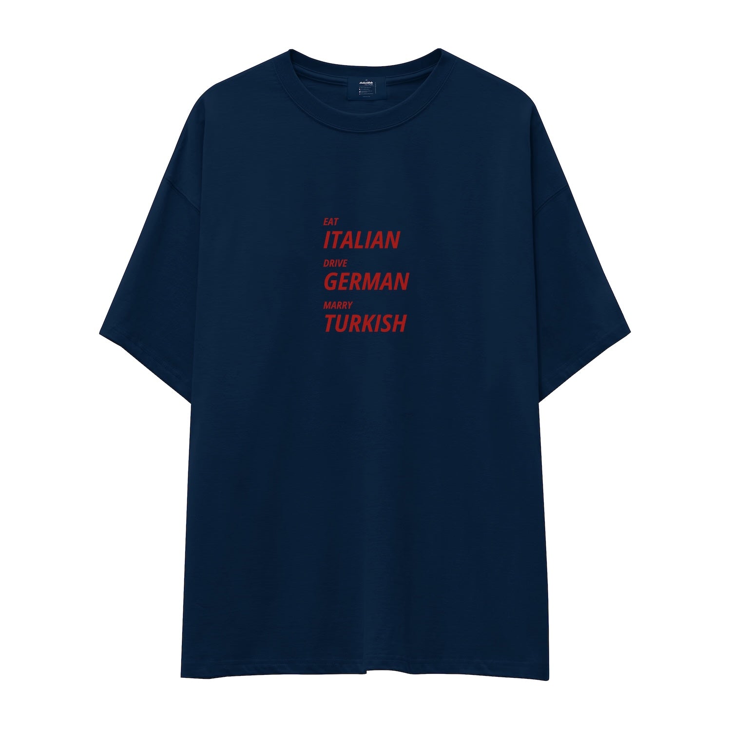 Eat Drive Marry Oversize Tişört