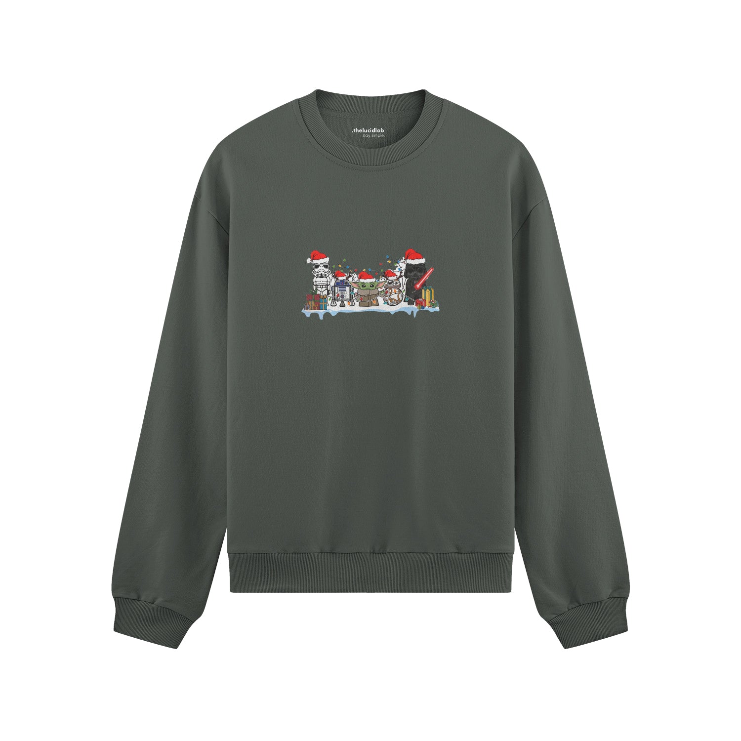 Star Wars Christmas Crew Oversize Sweatshirt