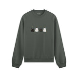 Twinkle Puffy Cats Oversize Sweatshirt