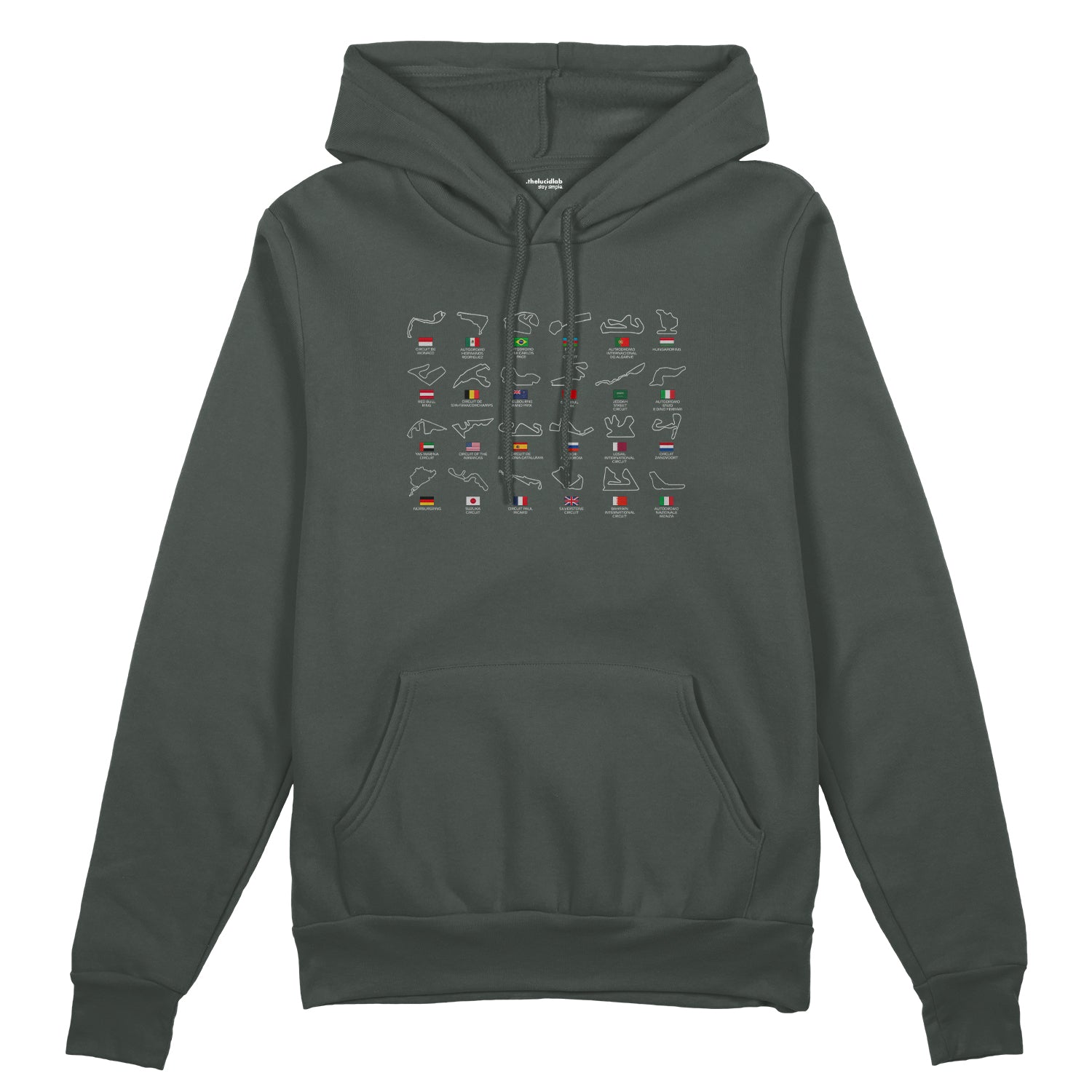 All Tracks / Formula 1 Pistleri Oversize Hoodie