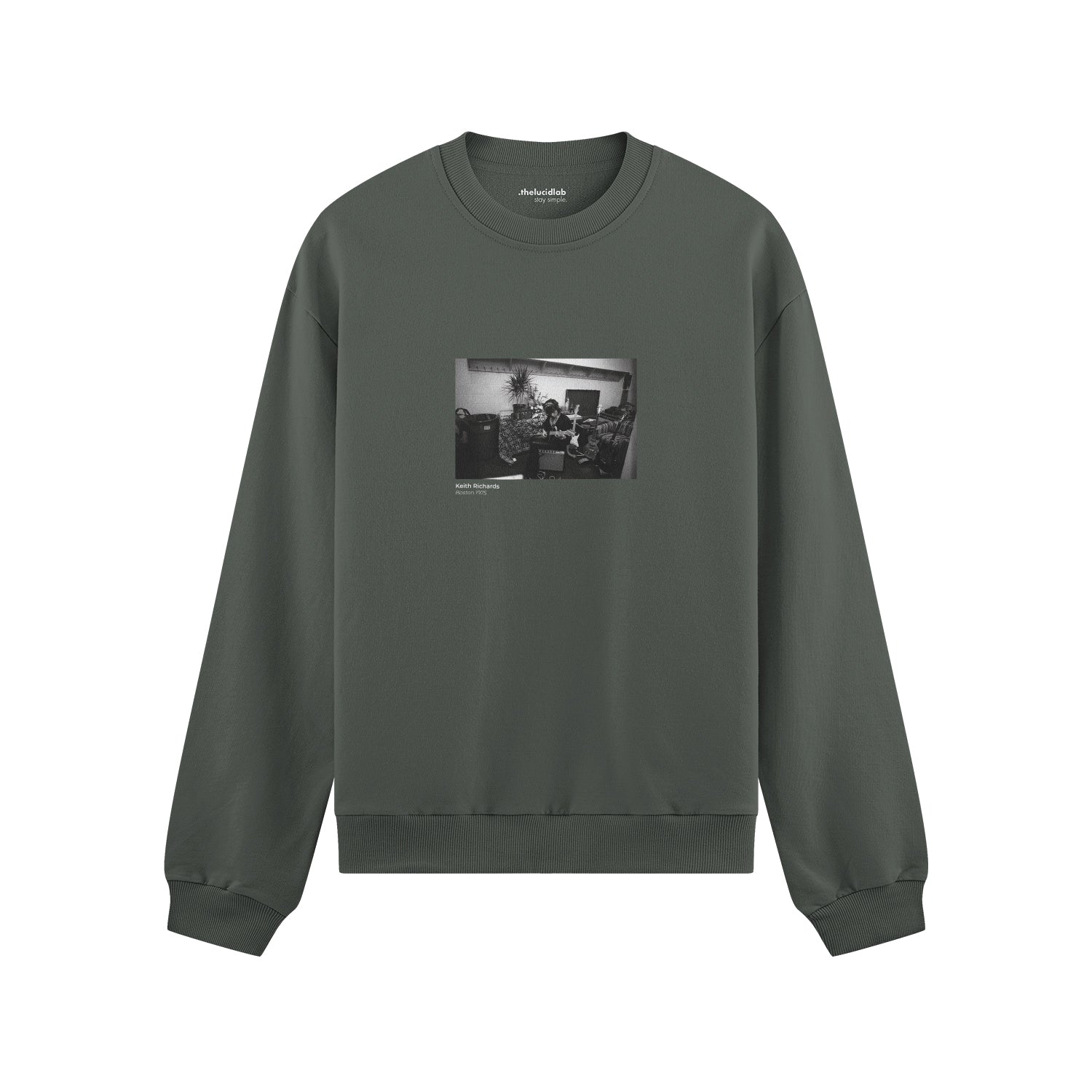 Keith Richards Boston 1975 Oversize Sweatshirt