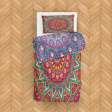 Mandala & Mor Mandala Çift Taraflı Nevresim Takımı