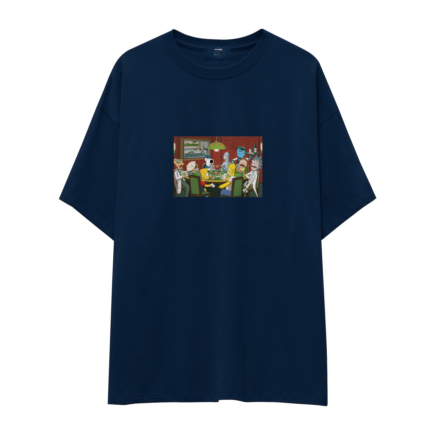 Champions League Poker Oversize Tişört