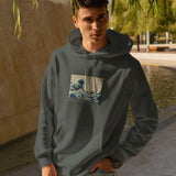 Kanagawa Oki Nami Ura Oversize Hoodie