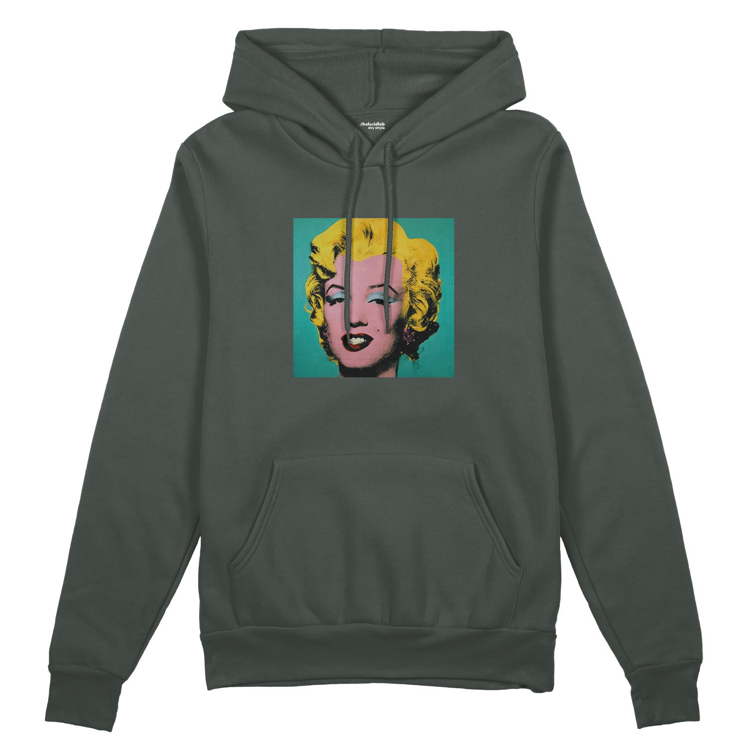 Andy Warhol / Marilyn Monroe Blue Oversize Hoodie