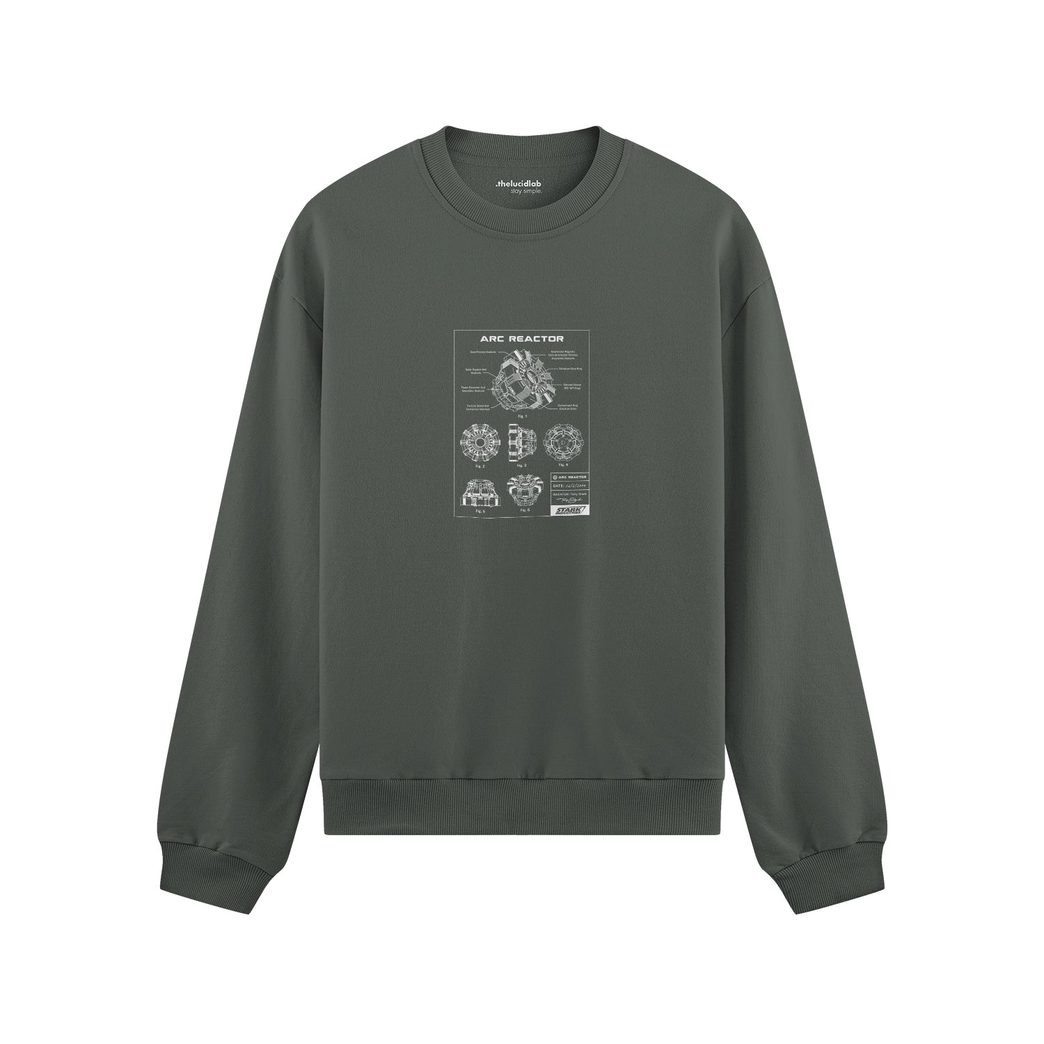 Arc Reactor Oversize Sweatshirt