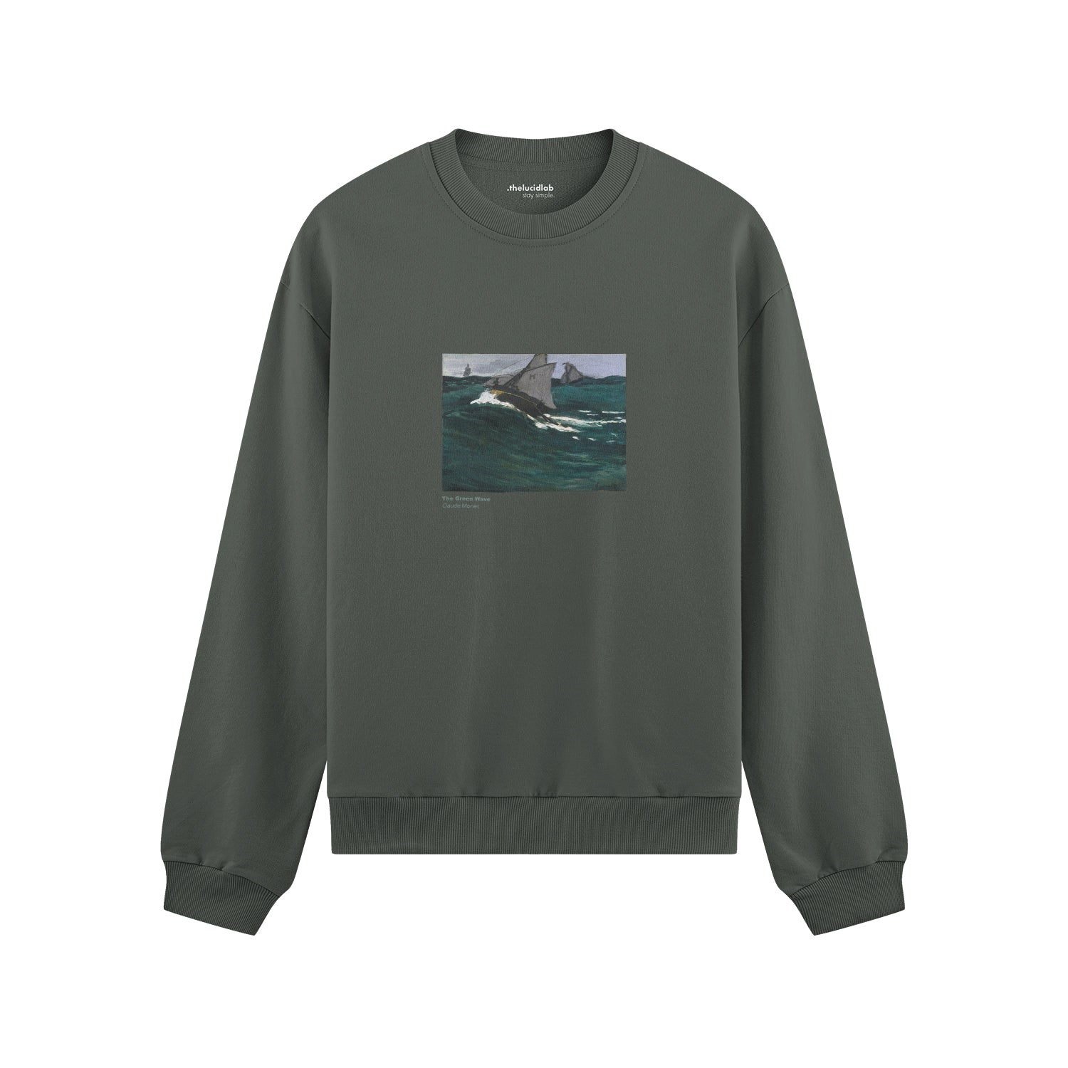 The Green Wave Oversize Sweatshirt