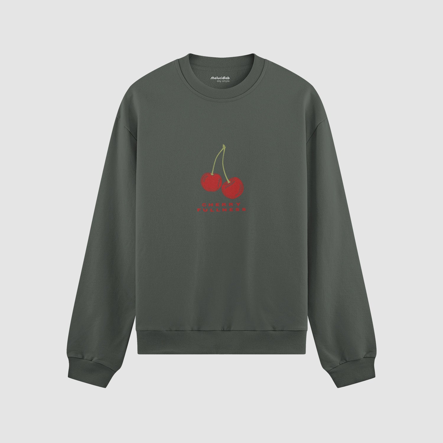 Cherry Fullness Oversize Sweatshirt
