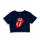 The Rolling Stones Crop Tişört