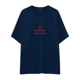 No Inspiration Today Sorry Oversize Tişört