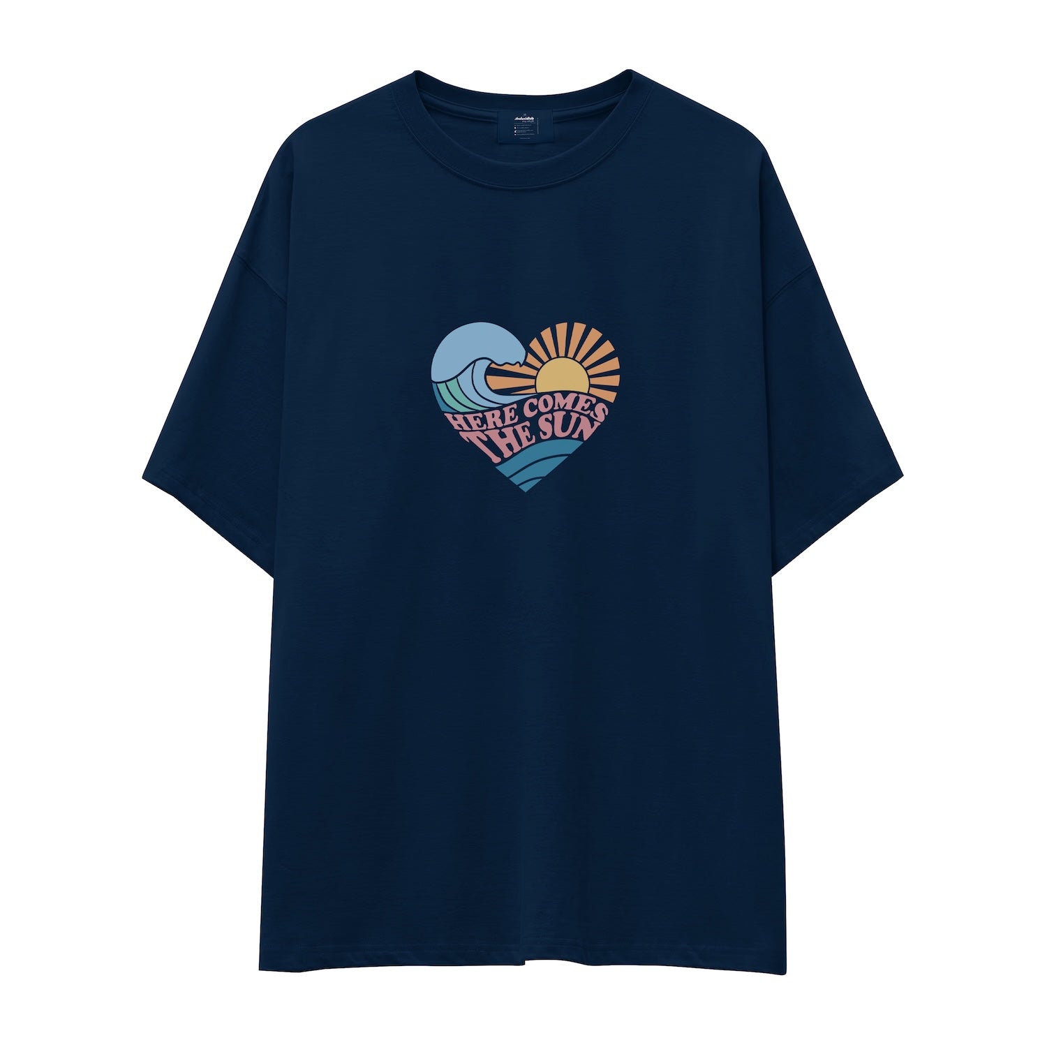 Here Comes The Sun Oversize Tişört