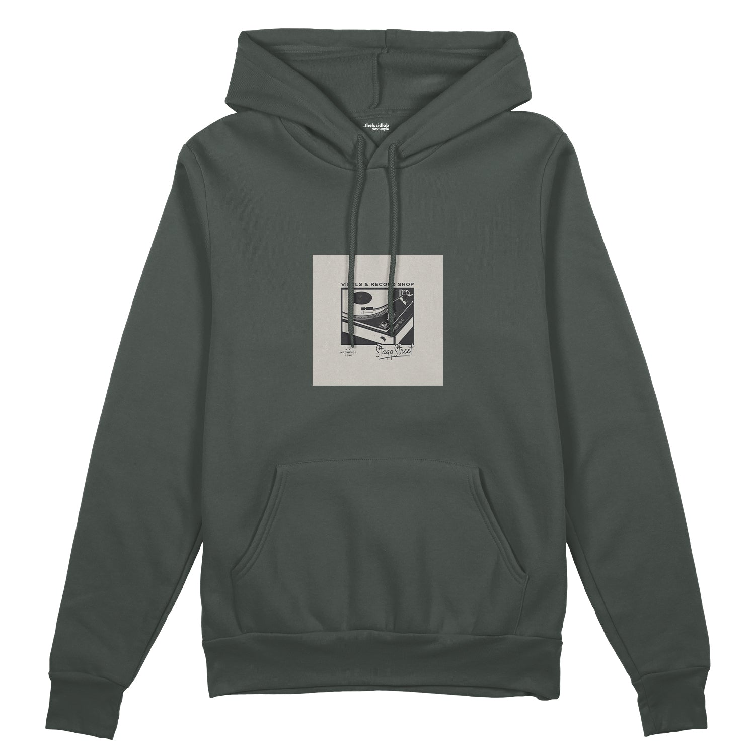 Vinyl Dreams Oversize Hoodie