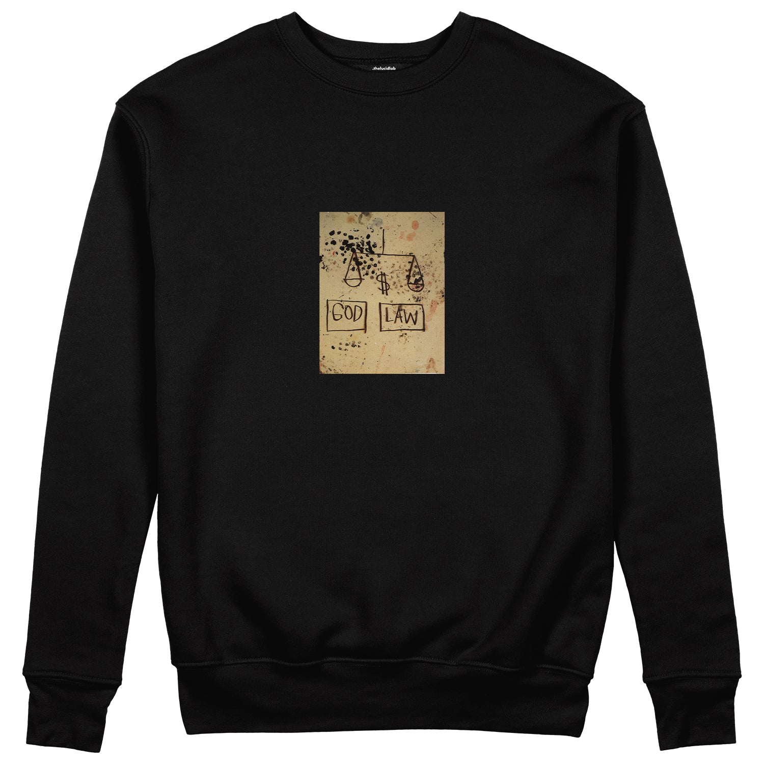 God, Law (1981) - Basquiat Sweatshirt