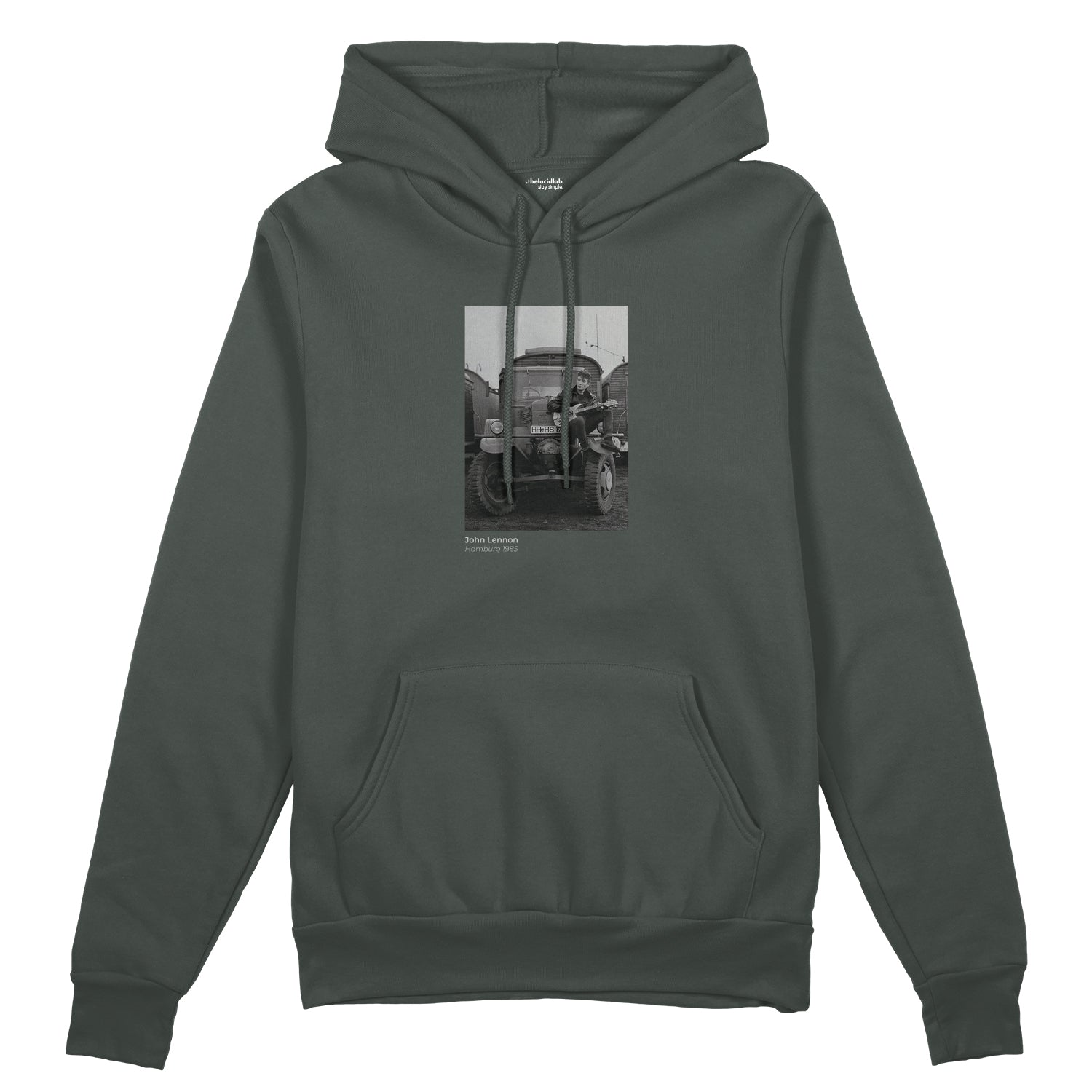 John Lennon Hamburg 1985 Oversize Hoodie