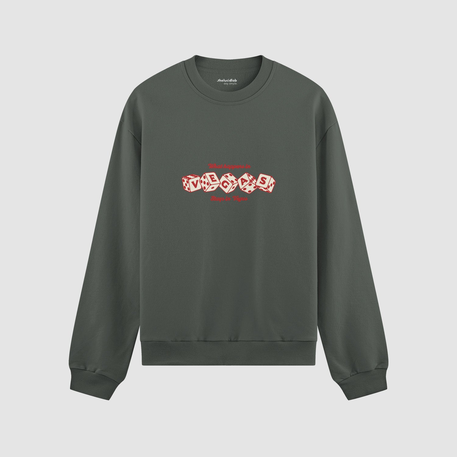 What Happened in Vegas Stays in Vegas Oversize Sweatshirt