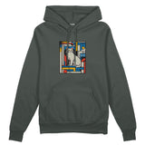 Bauhaus Cat Tişört Oversize Hoodie
