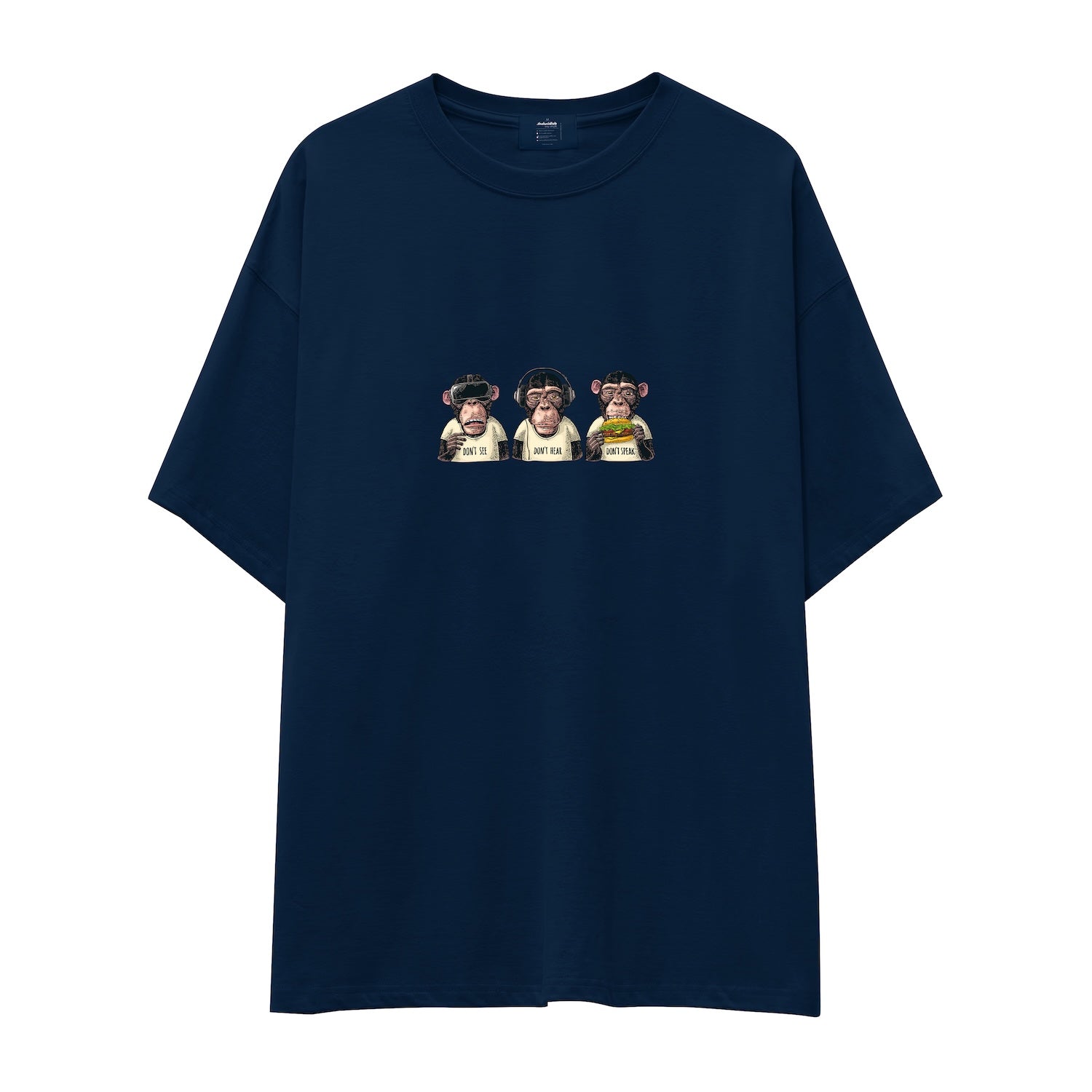 Diplomatic Monkeys Oversize Tişört