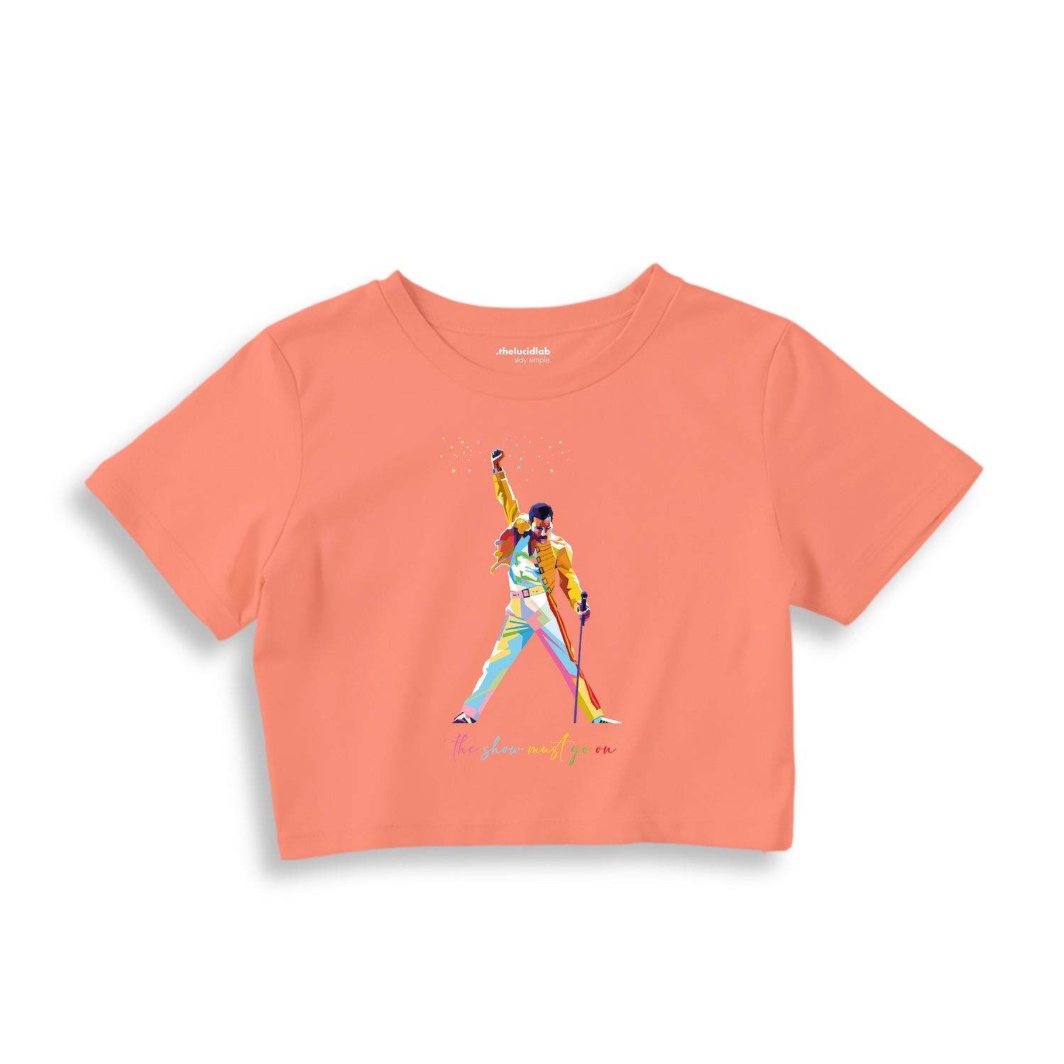 Freddie Mercury Crop Tişört