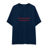 Go Find Less Oversize Tişört