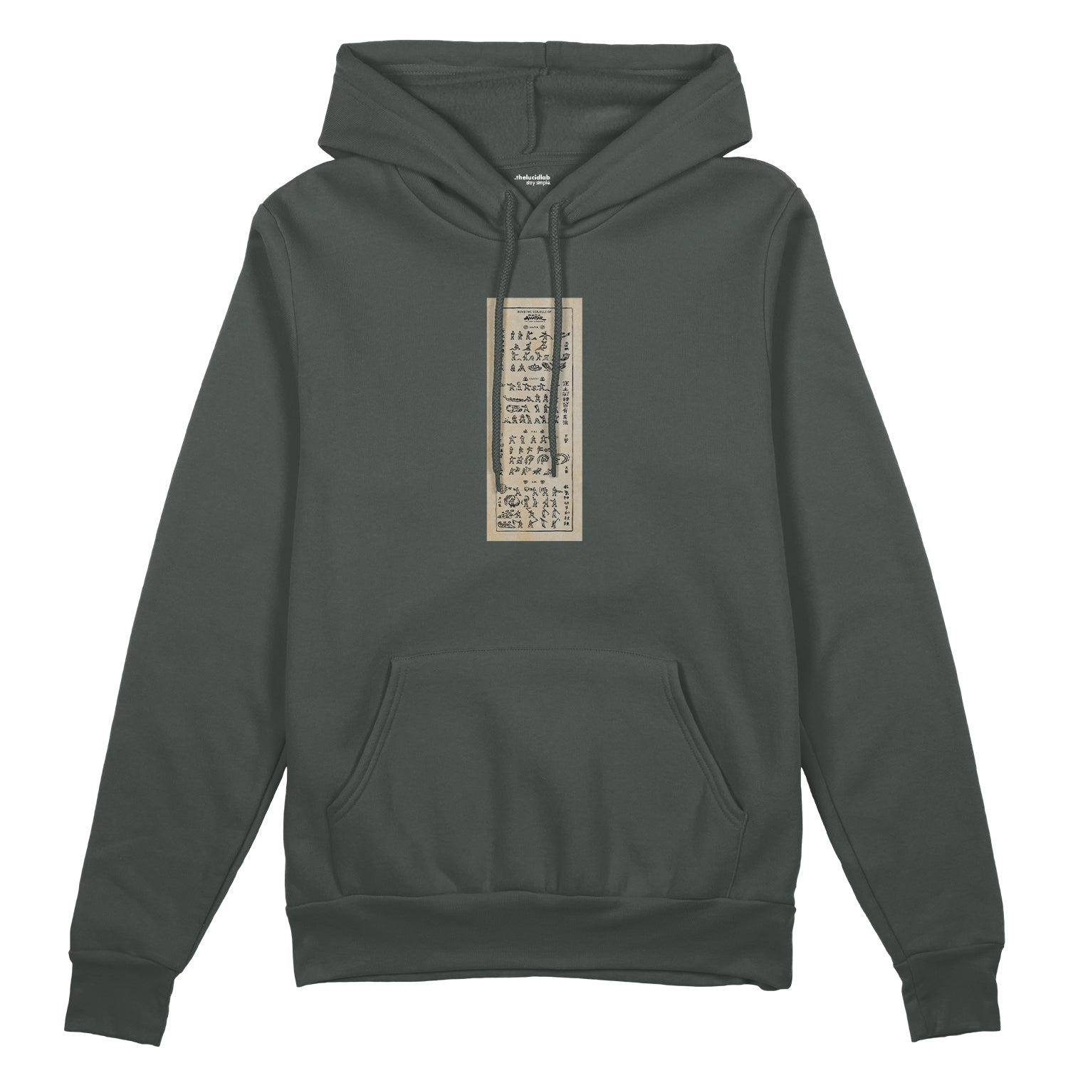 Avatar The Last Airbender Bending Scrolls Oversize Hoodie