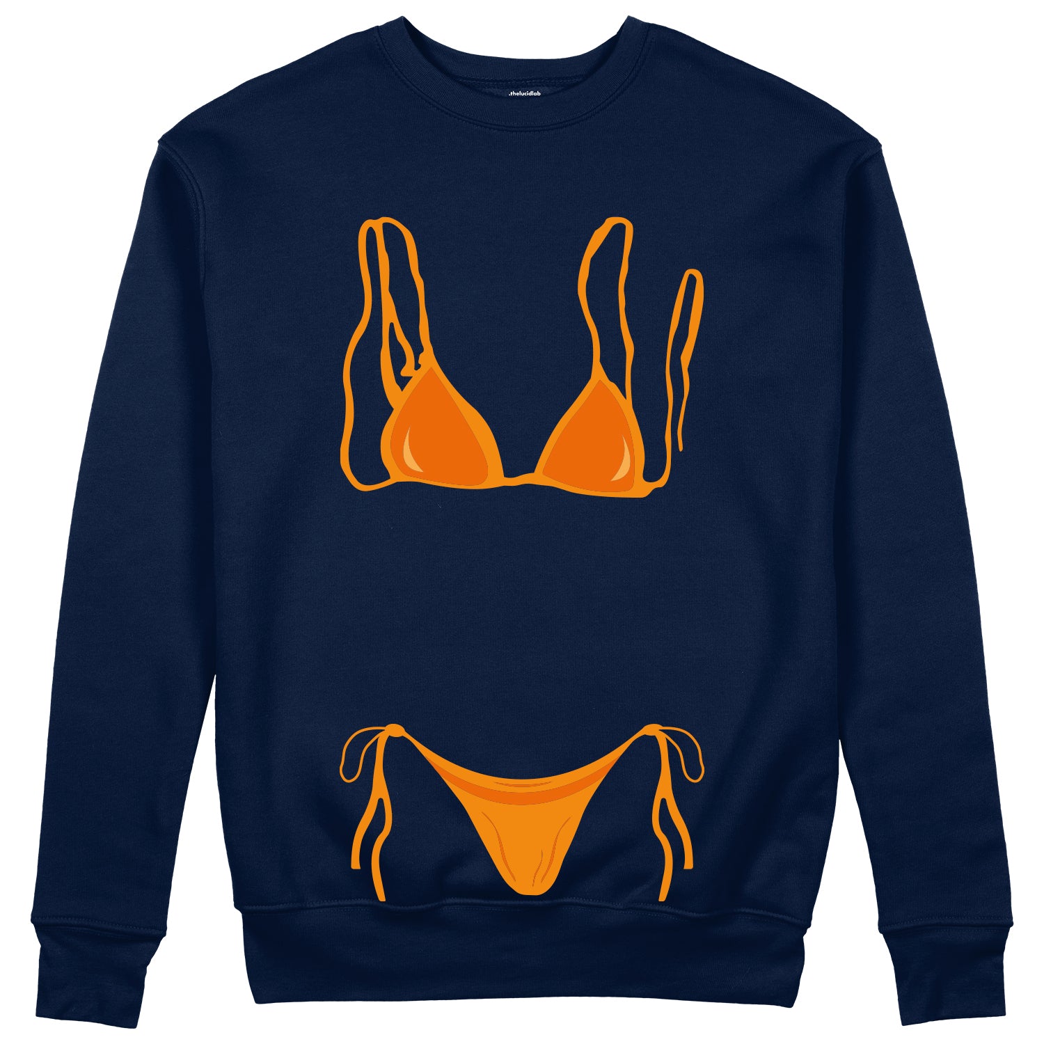 Orange Bikini Sweatshirt