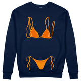 Orange Bikini Sweatshirt