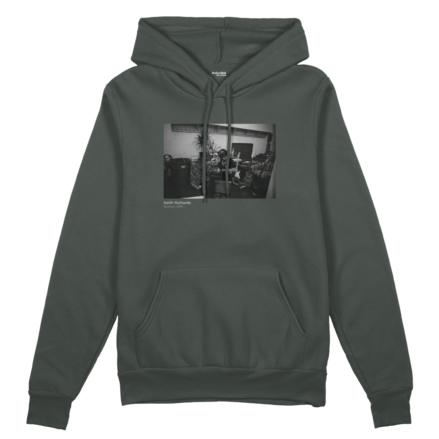 Keith Richards Boston 1975 Oversize Hoodie