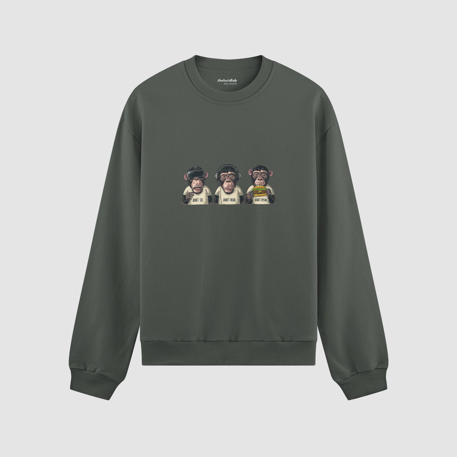 Diplomatic Monkeys Oversize Sweatshirt