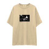 Keith Richards Connecticut 1977 Oversize Tişört