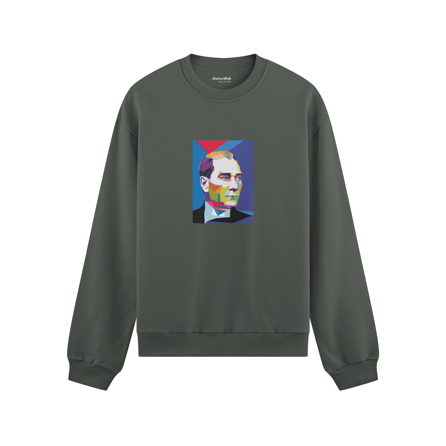 Atatürk Pop Art Oversize Sweatshirt