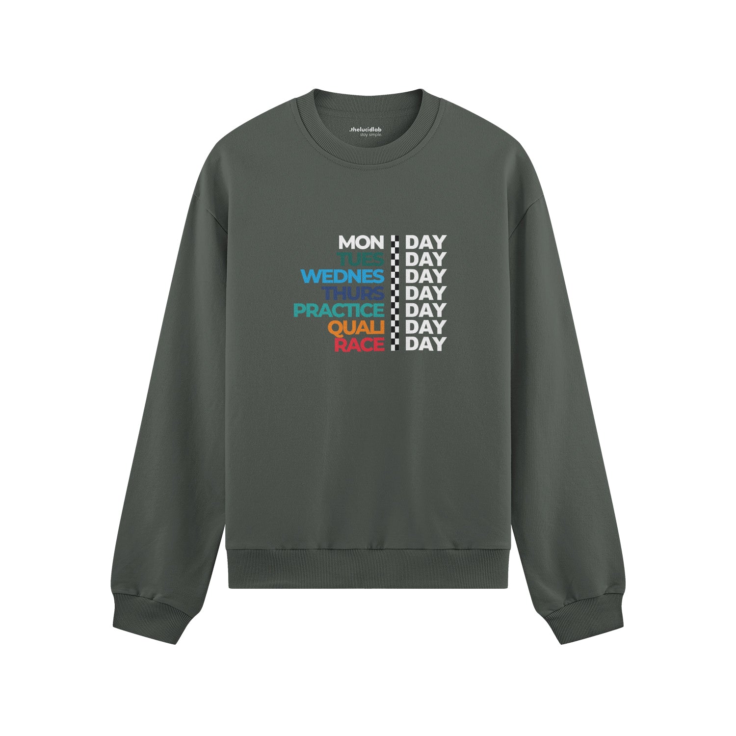 Formula 1 / Week Days Oversize Sweatshirt