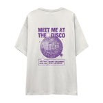 Meet Me At The Disco Oversize Tişört