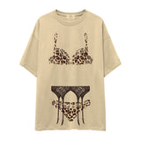 Noir Seduce – Leopard Oversize Tişört