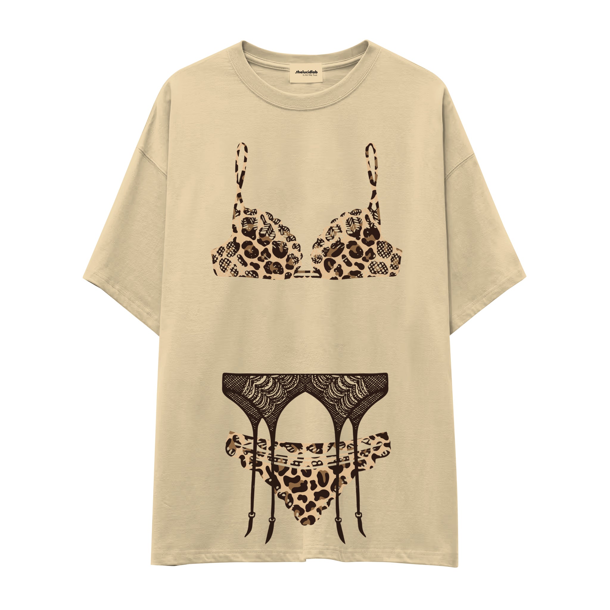 Noir Seduce – Leopard Oversize Tişört