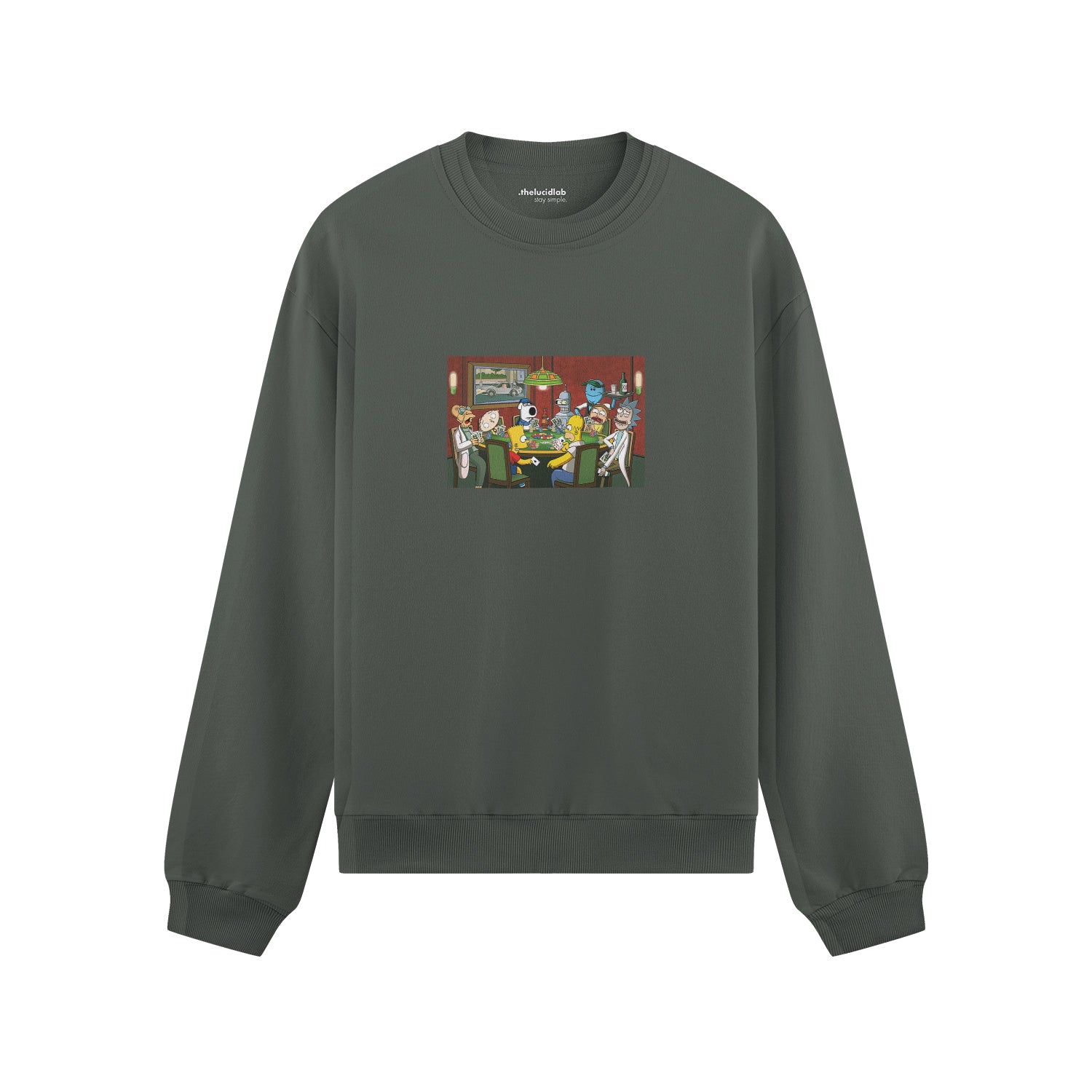 Champions League Poker Oversize Sweatshirt