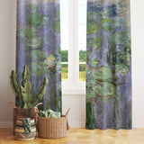 Water Lilies Backdrop Curtain