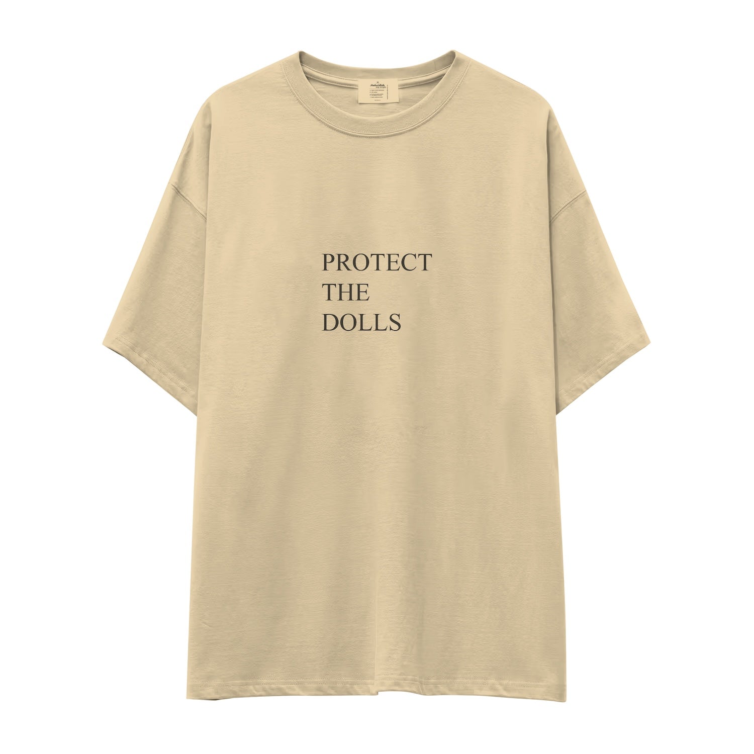 Protect The Dolls Oversize Tişört