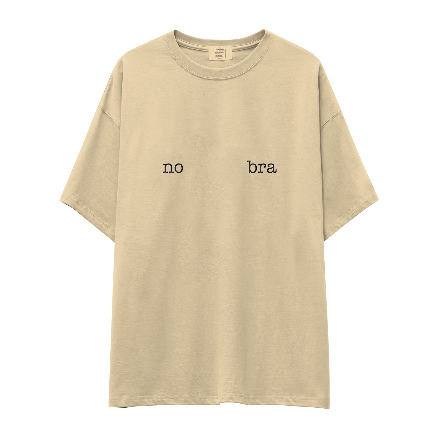 No Bra Oversize Tişört