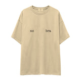 No Bra Oversize Tişört