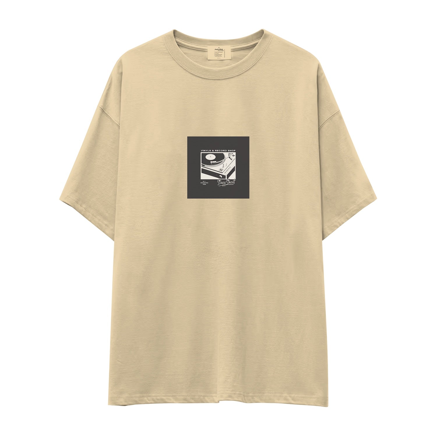 Vinyl Dreams Oversize Tişört