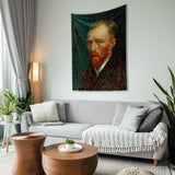 Vincent Van Gogh Self Portrait Duvar Örtüsü