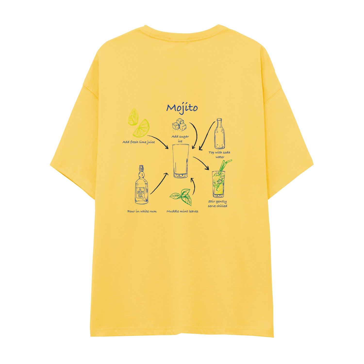 Mojito Oversize Tişört