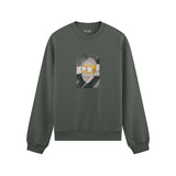 Albert Einstein / Homer Simpson Oversize Sweatshirt