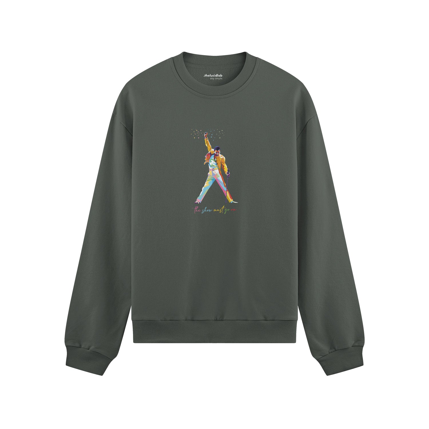 Freddie Mercury Oversize Sweatshirt