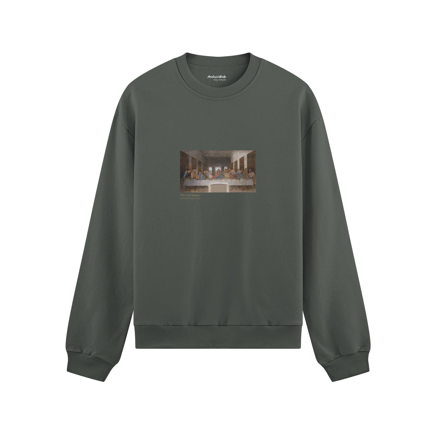 Son Akşam Yemeği Oversize Sweatshirt